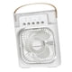 thumbnail image 4 of Ventilador De Nebulización Pequeño Ventilador De Refrigeración Silencioso 3 Velocidades Ventiladores USB Para Automóvil Interior Oficina Blanco, 4 of 5