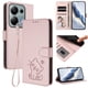 thumbnail image 2 of Funda Volteable tipo Billetera con Correa para Xiaomi Redmi Note 14S 4G, Rosa, 2 of 6