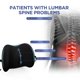 thumbnail image 2 of Almohada de soporte lumbar BYMECOST de espuma viscoelástica para coche y oficina, 2 of 8