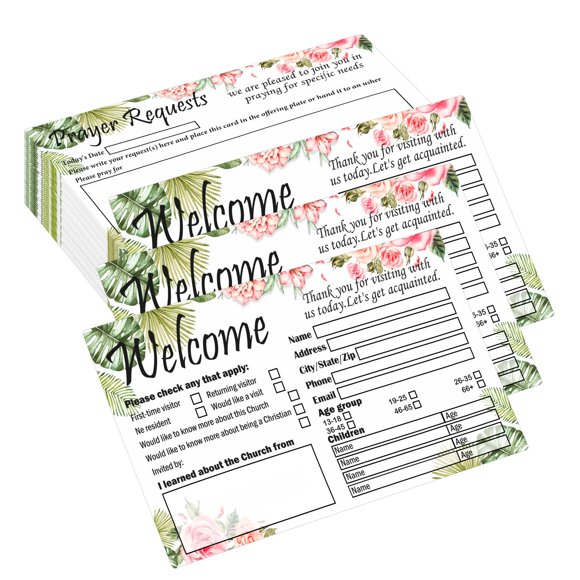 Tarjetas de visita Trendsslabels 13 × 18 cm, paquete de 50