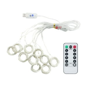 Puntostore - Guirnalda Cortina Luz Led 2Mts Multicolor - Ps