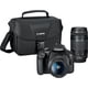 thumbnail image 1 of Cámara DSLR Canon EOS Rebel T7 con lentes 18-55 mm y 75-300 mm Full HD WiFi, 1 of 3