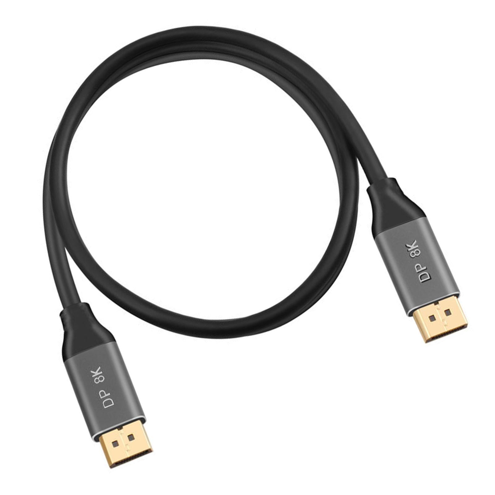 Magideal - Cable Displayport Cable Dp 1 4 Premium A Cable De Puerto De Pantalla De 32 4 Gbps Para Tarjeta Gráfica De Pc Juegos Monitor Computadora 1m