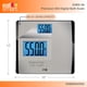 thumbnail image 2 of Báscula de baño digital EatSmart Precision de acero inoxidable de 250 kg, 2 of 6