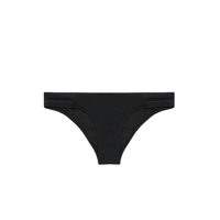 Samia - Bikini Calzón Con Calados Laterales Negro Xl