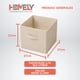 thumbnail image 3 of Cajas Organizadoras Cubo Plegable Homely Beige Tela TNT Clóset Pack 6 27x27 cm, 3 of 3