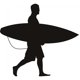 thumbnail image 1 of Decomural Surfer Surfboard WS-19240, 1 of 2