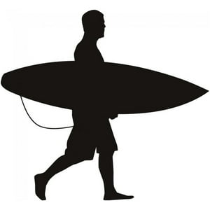 Rienda Libre Graphics - Decomural Surfer Surfboard Ws-19240