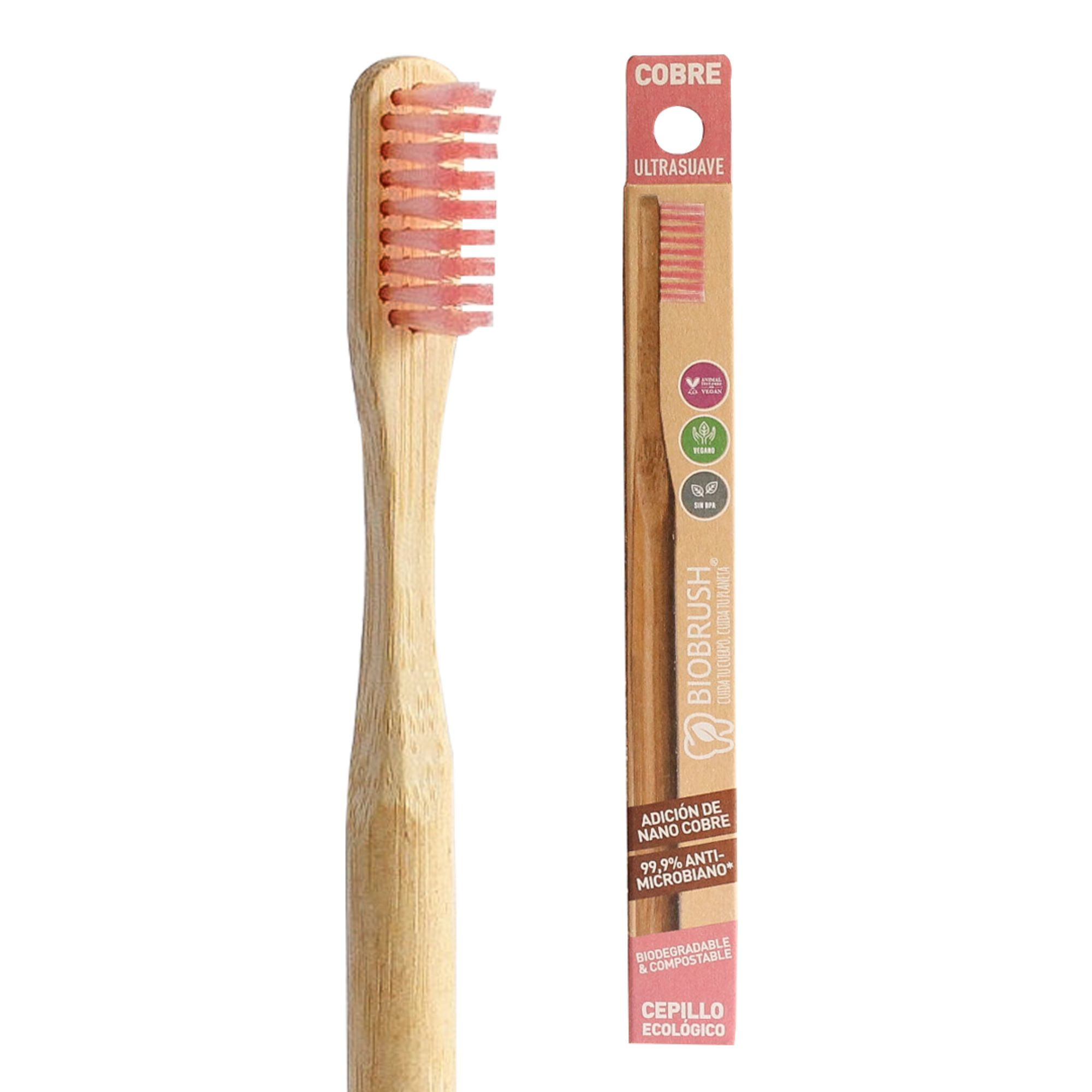 Cepillo Dental Bio Ultra Suave Rosado 1 Un Biobrush