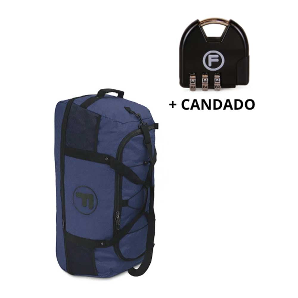 F - Bolso Goliat Azul + Candado