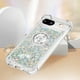 thumbnail image 4 of Funda Para Google Pixel 8a Con Brillo Líquido, Protección Completa Y Soporte De Anillo Giratorio, 4 of 4