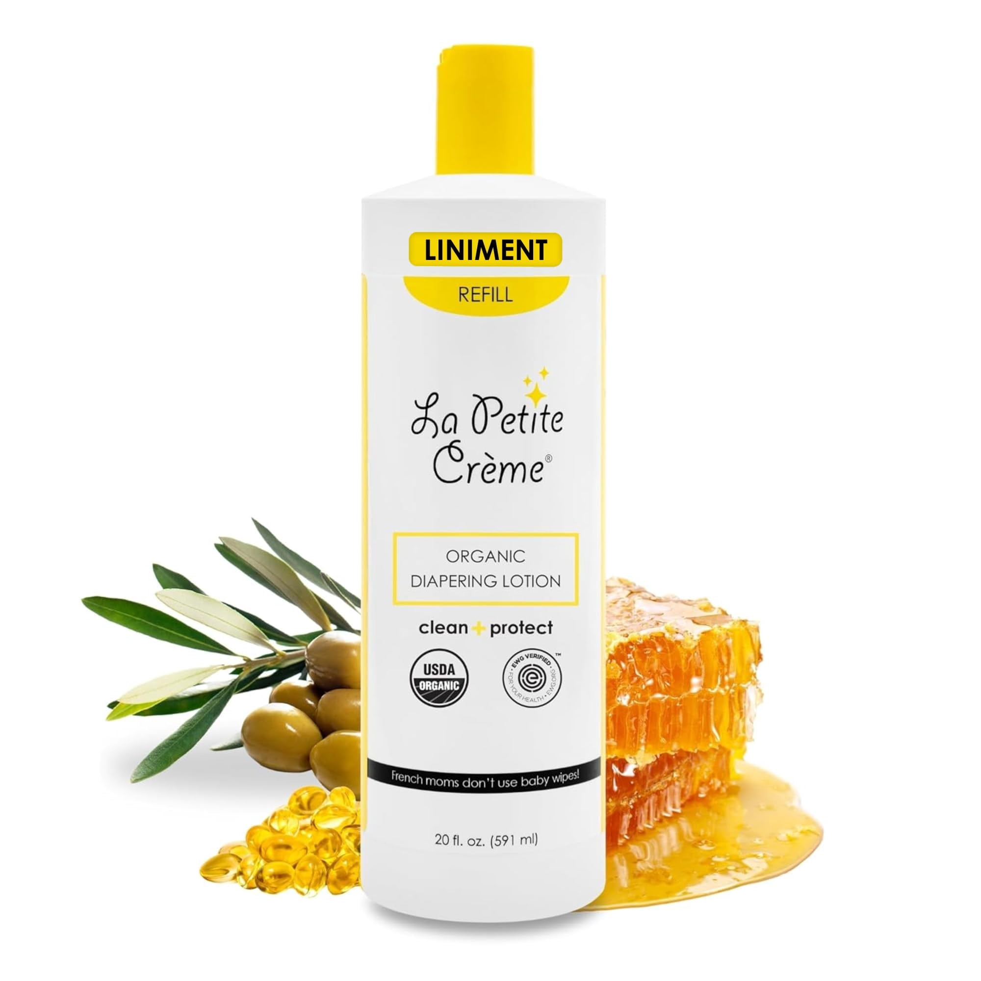 Loción Para Pañales La Petite Creme French Premium 600 Ml
