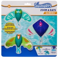 Water Toys Swimways Zoom-A-Rays Para Niños, Entrenamiento De Natación En Piscina