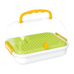 Magideal - Tanque Para Tortugas Acuario Hábitat Para Reptiles Caja De Cría Áreas Multifunción Caja De Alimentación Para Reptiles Caja De Transporte Para Reptiles