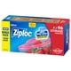 thumbnail image 1 of Bolsas de almacenamiento de alimentos Ziploc, galones, 96 unidades, diseño que se mantienen abiertas, 1 of 8