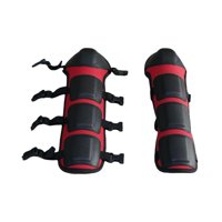 Magideal - Rodilleras, Protectores De Piernas, Protección, Fáciles De Quitar, Fundas Protectoras Ajustables, Espinilleras Para Desbrozadoras, Suelo De Jardín, Pa