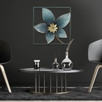 Mallorca - Placa Mural Marco Decorativa Poinsetia