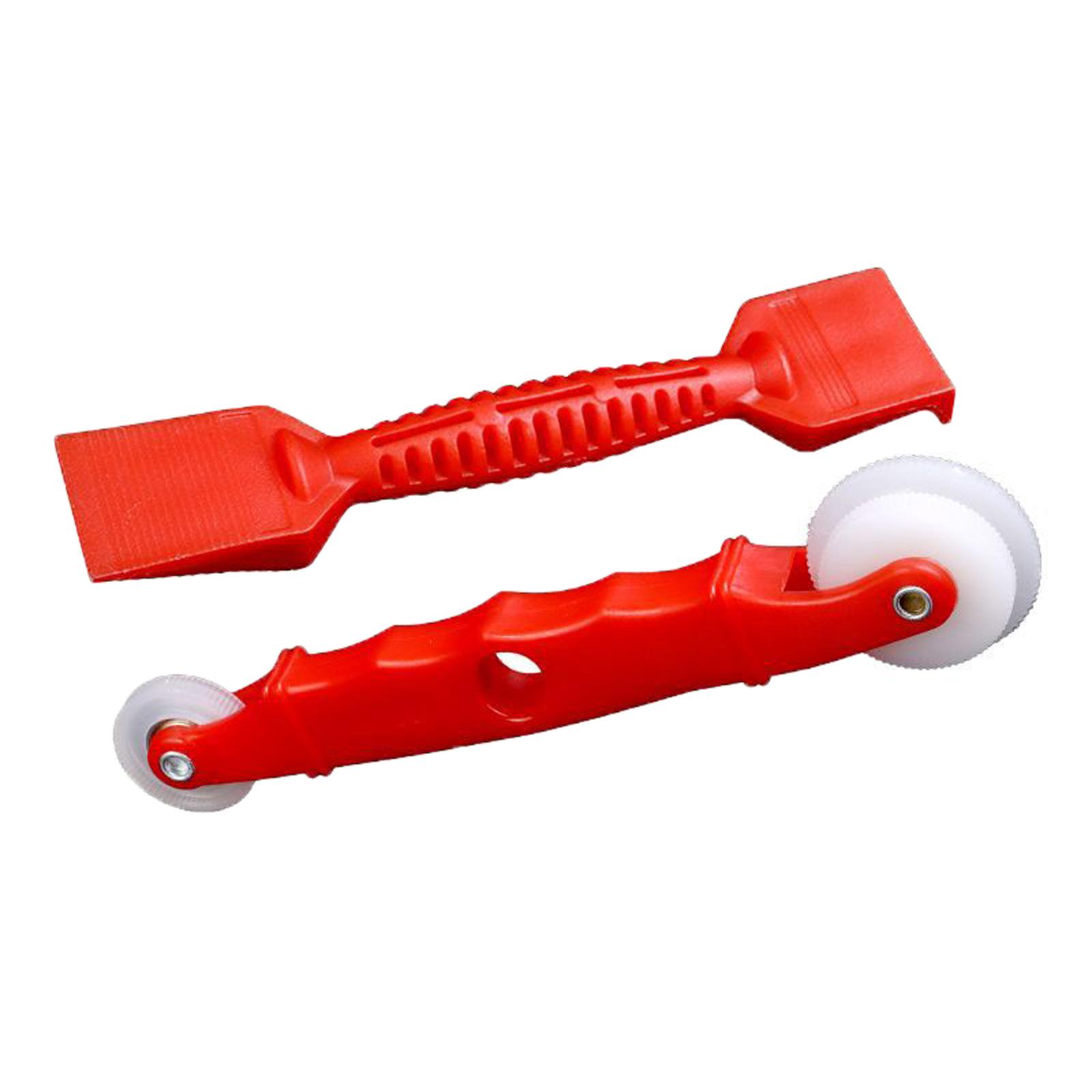 Bothyi - 2X Rueda De Malla Herramienta De Instalación De Ventanas Pala De Acristalamiento Para Instalar Mosquiteras De Puertas