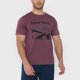 thumbnail image 3 of Polera Hombre Focal Print Color Burdeo Corona, 3 of 5