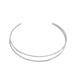 thumbnail image 2 of Brazalete de brazo superior simple, brazalete de brazo de mujer de envoltura ajustable punk, brazalete de brazo superior, brazaletes para el , Plata H, 2 of 5