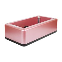 Ioensy - Máquina Dispensadora De Fundas Para Zapatos, Antideslizante, Con Hebilla En T, Inteligente, Portátil, Reutilizable, Color Rosa Y Morado