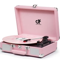 Tocadiscos Danfi Audio Df Vintage Pink Bluetooth