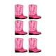 thumbnail image 3 of 6 Cajas De Flores Con Diseño De Botas De Vaquero Para Centro De Mesa De Interior, Color Rosa, 3 of 5