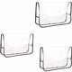 thumbnail image 1 of 3pcs plástico silla de salón cubiertas traseras protectores - paquete de 3, cubierta de vinilo transparente para la mayoría de las sillas de salón estándar. Protege las sillas de manchas, pr, 1 of 3