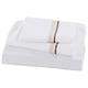 thumbnail image 2 of Juego De Sabanas King White Beige, 2 of 2