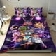 thumbnail image 1 of Cinco Noches en Freddy's Conjunto de sábanas temático, trío de piezas, cómodo y amigable con la piel, diseño único, regalo de decoración para el hogar para familiares, amigos y fans, 90 cm * 190 cm, 1 of 6
