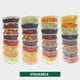 thumbnail image 5 of Set de 50 recipientes de almacenamiento de alimentos Freshware de 750 ml con tapas, 5 of 6