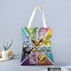 thumbnail image 2 of Eevee: Evoluciones Estéticas Bolso de tela con estampado de lienzo para mujer, bolsa de compras reutilizable y estética, con cremallera interior, regalo para mujer,40*45cm., 2 of 6