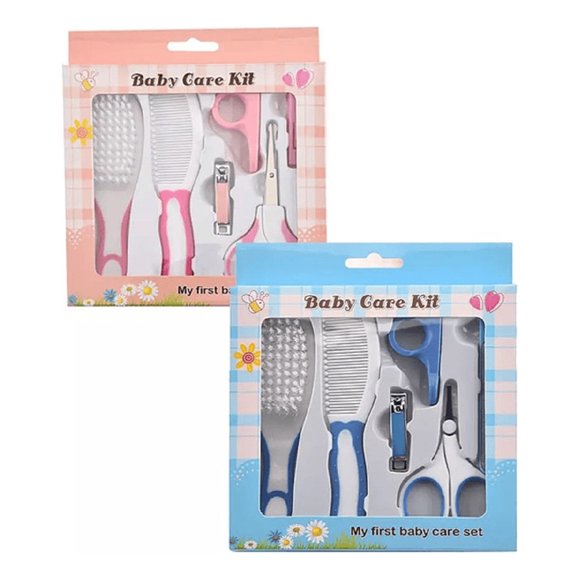 Set 4 Kits Cuidado Bebe 6 En 1 Aseo Completo Niños Lau