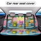 thumbnail image 5 of Wonderoos-theme Car Rear Seat Covers Back Elastic Flexible Car Seat Covers Decorative Fits Most Cars 120x59x76cm, 5 of 6