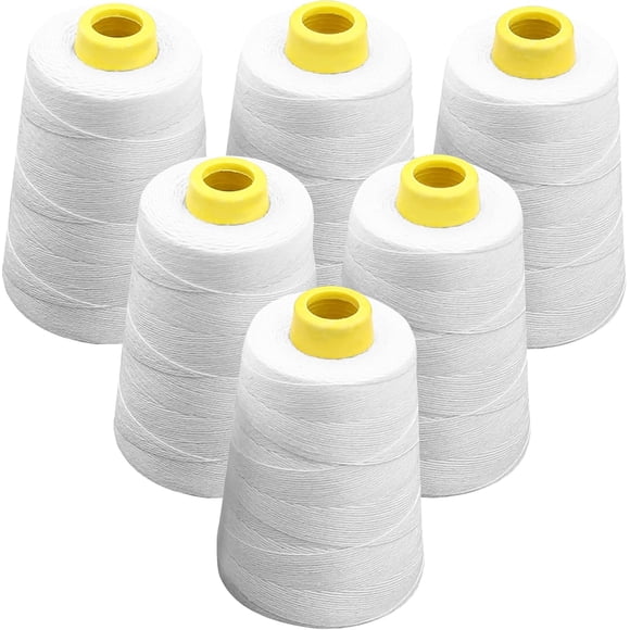 Pack 5 Hilo Cosedora De Sacos 500M/rollo Poliester
