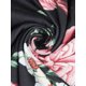 thumbnail image 5 of INSPIRE CHIC Vestidos de Noche para Mujeres con Flores Mumu de Manga Larga Ropa de Casa Camisones Moomoo XL Negro, 5 of 6