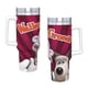 thumbnail image 4 of La Película Sin Título de Wallace y Gromit Vaso aislado de acero inoxidable con asa, diseño temático, regalo para familia, amigos y fans; incluye pajita y encaja en el portavasos estándar, 40 oz, 4 of 6