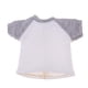thumbnail image 1 of 1/6 encantadora camiseta de manga corta para blythe azone licca doll accs grey, 1 of 5