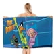thumbnail image 1 of Pato Dodgers Toalla de playa de secado rápido con diseño temático, regalo para mujeres y niñas, ideal para cumpleaños, fans, amantes de la música, uso en la playa o al aire libre, 78 × 160 cm, 1 of 6