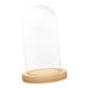 thumbnail image 4 of Cúpula De Cristal Transparente Cloche Casa De Muñecas Decoración Ornamento DIY Cúpula Transparente Cloche 12cmx16cmx14cm, 4 of 5