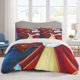 thumbnail image 1 of Belle Bedding Sets Cartoon Duvet Cover Lightweight 3 Piece Bet Sets for Kids Boys Girls, 1 of 5
