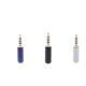 thumbnail image 3 of Conector Macho De 3,5 Mm, 1/8" TRRS, 4 Polos, Conector De Soldadura A/V, 3x, 3 of 5