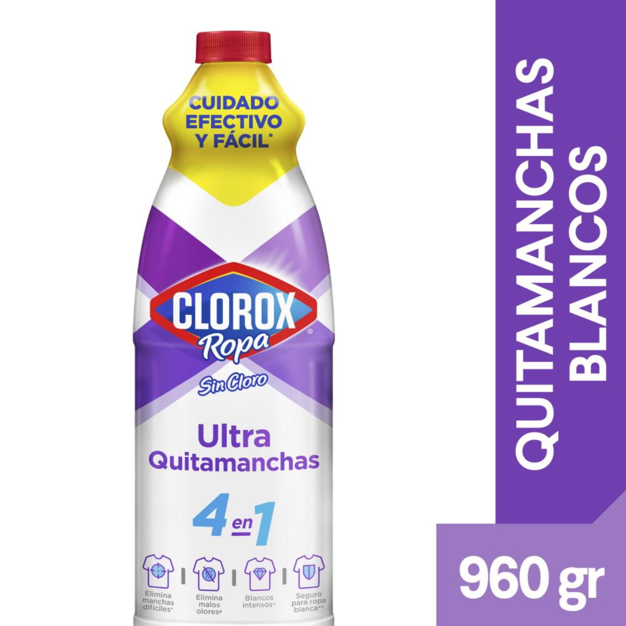 Clorox - Quitamanchas Líquido Blanco Supremo Botella