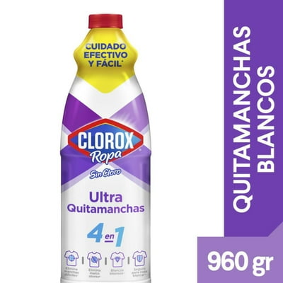 Quitamanchas Líquido Blanco Supremo Botella 960 G Clorox