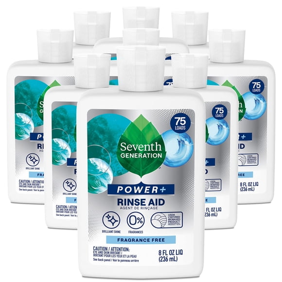 Abrillantador Para Lavavajillas Power+ 240 Ml (paquete De 9)