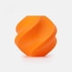thumbnail image 1 of Filamento para impresora 3D BAMBULAB PLA mate de 1,75 mm, 1 kg, color naranja, 1 of 2
