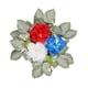 thumbnail image 2 of Corona De Hortensias Artificiales Con Velas Y Anillos Para Halloween, 2 of 5
