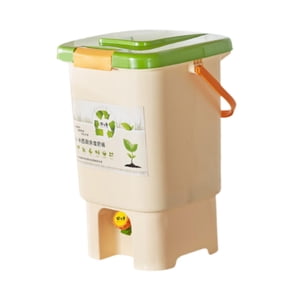 Ioensy - Compostador De Encimera Con Tapa Tanque De Fermentación Para Cocina Huerto Interior M