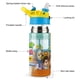 thumbnail image 3 of Omar y Hana: Telón de Fondo Botella de Agua con Tapa Pop Top de Un Toque, Acero Inoxidable, a Prueba de Fugas, para Deportes, Botella Infantil azul 12 oz, 3 of 6