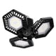 thumbnail image 4 of Bombilla De Luces De Techo LED Para Garaje Plegable Deformable E27 3 Paneles 60W Negro, 4 of 5